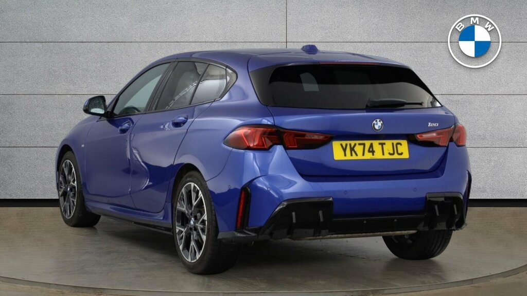 BMW 1 Series 120 M Sport YK74TJC Blue #4