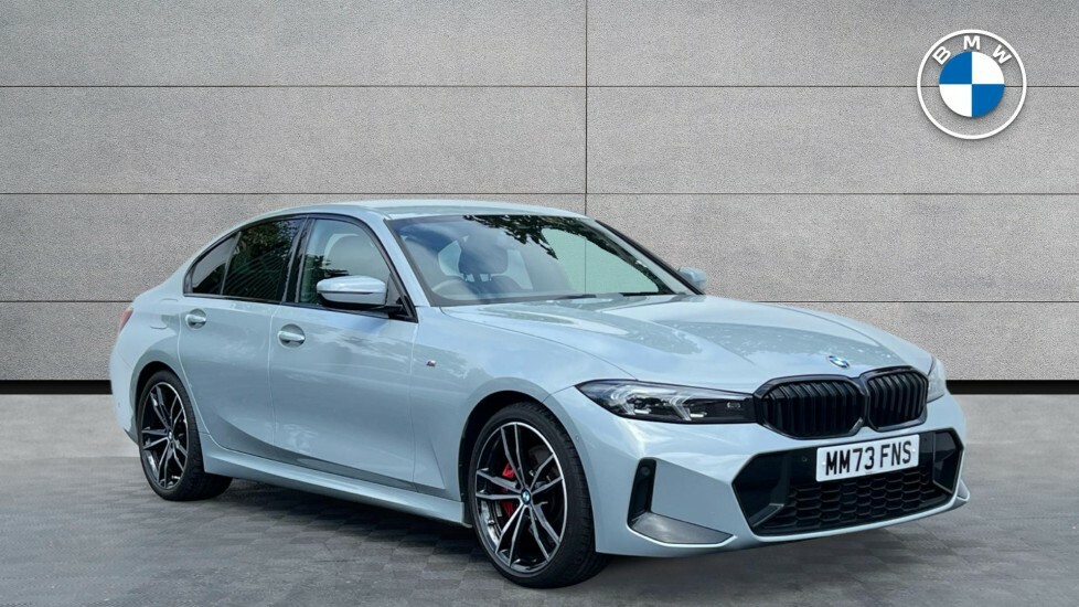 BMW 3 Series 320I M Sport Saloon MM73FNS Grey #2