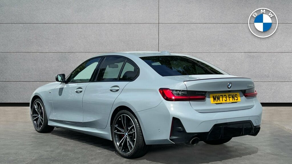 BMW 3 Series 320I M Sport Saloon MM73FNS Grey #4