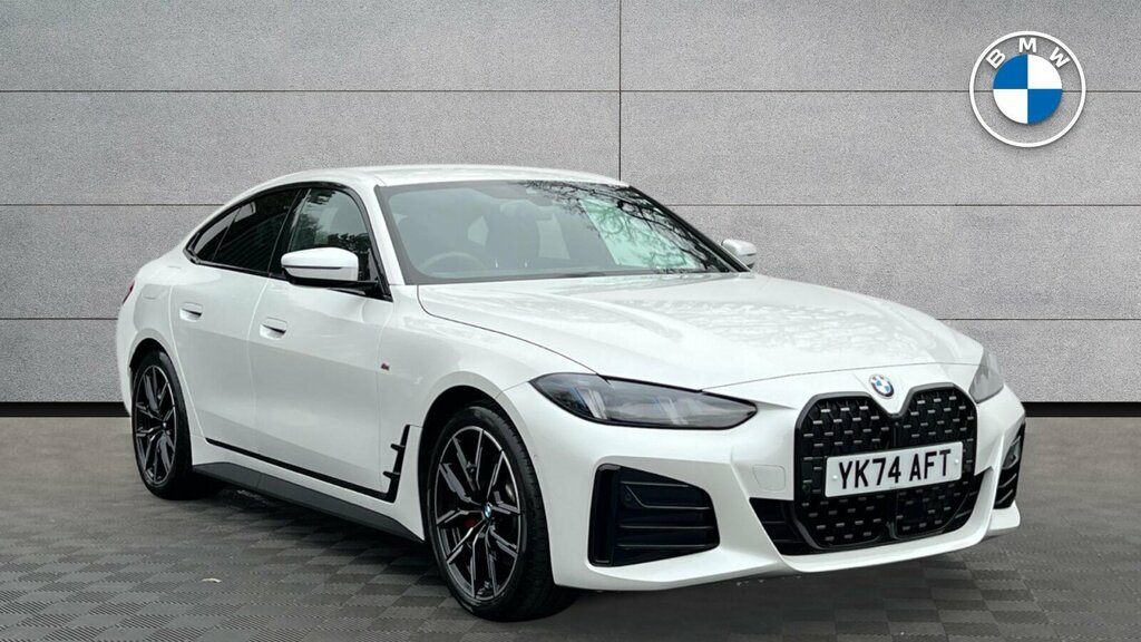 BMW 4 Series Gran Coupe 420I M Sport Gran Coupe White