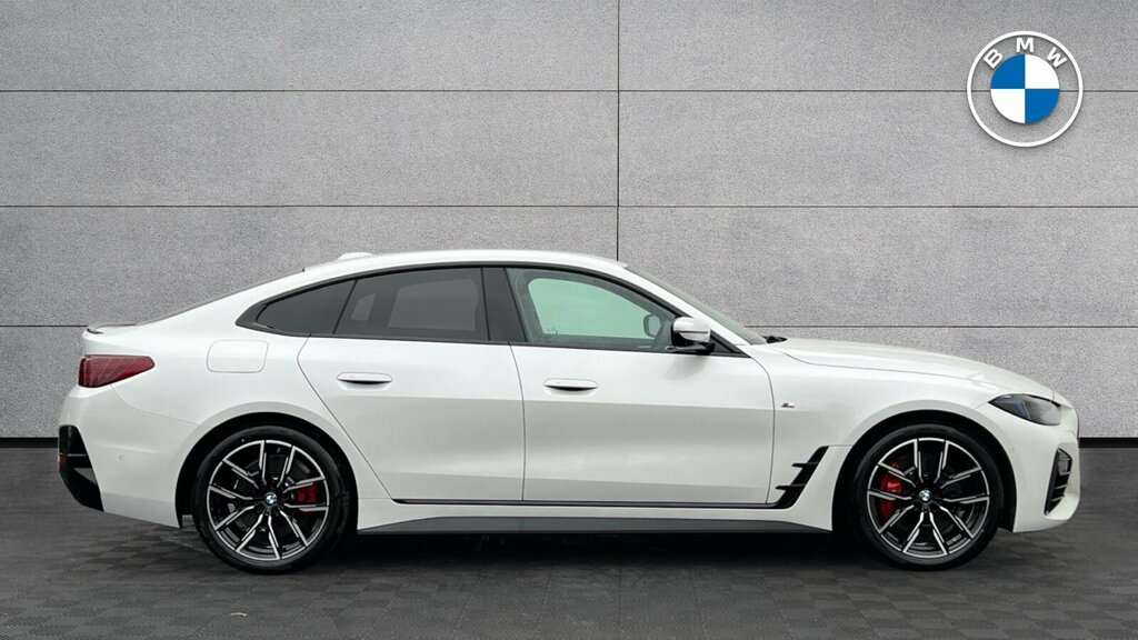 BMW 4 Series Gran Coupe 420I M Sport Gran Coupe YK74AFT White #5