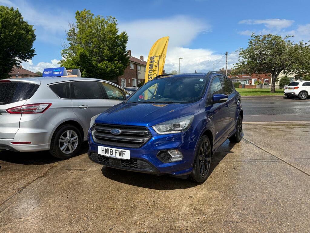 Ford Kuga 1.5T Ecoboost St-line X Awd Euro 6 S S HW18FWF Blue #5