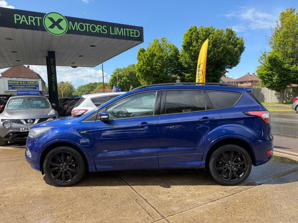 Ford Kuga 1.5T Ecoboost St-line X Awd Euro 6 S S HW18FWF Blue #4
