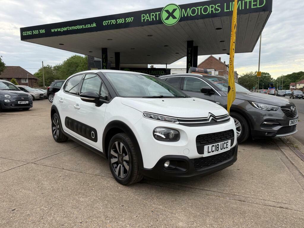 Citroen C3 1.2 Puretech Flair Euro 6 White