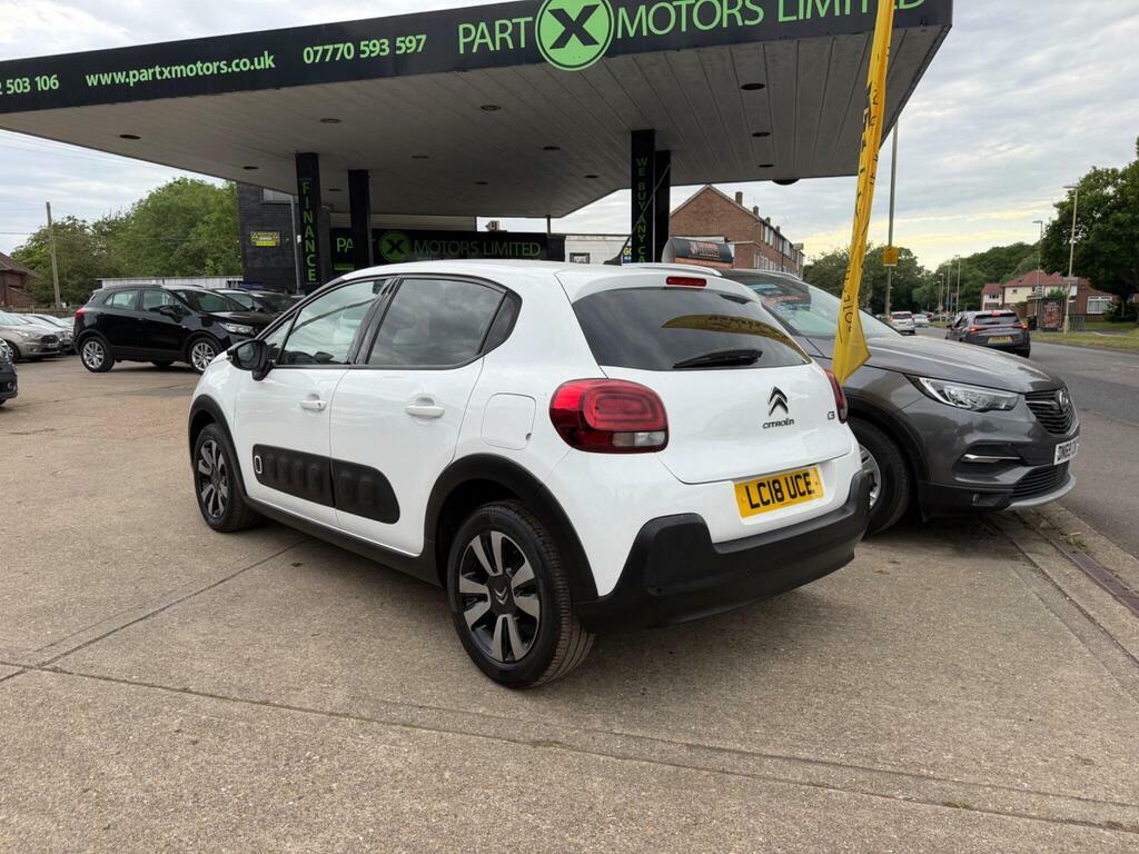 Citroen C3 1.2 Puretech Flair Euro 6 LC18UCE White #2