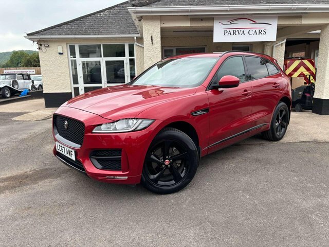 Jaguar F-Pace F-pace R-sport Awd I Red #4