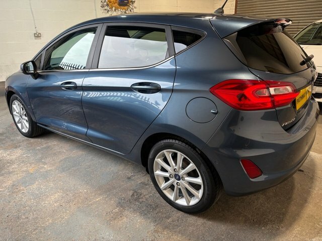 Ford Fiesta 1.0T Ecoboost Titanium Hatchback EK68FKH Blue #6