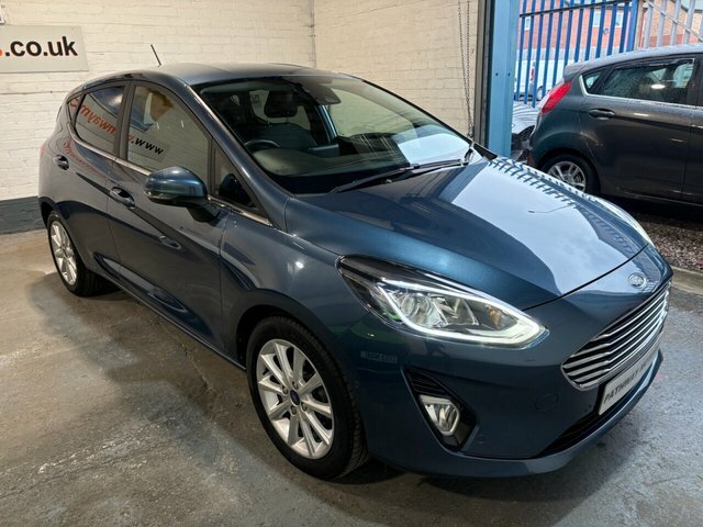 Ford Fiesta 1.0T Ecoboost Titanium Hatchback Blue