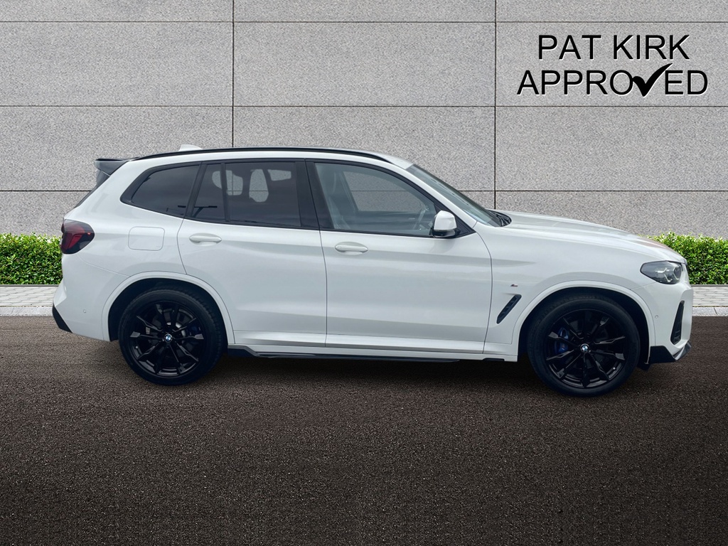 BMW X3 Xdrive30d Mht M Sport Pro Pack FL22NLZ White #3