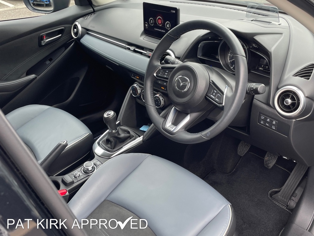 Mazda 2 1.5 E-skyactiv G Mhev 115 Gt Sport Tech YUI3961 Black #4