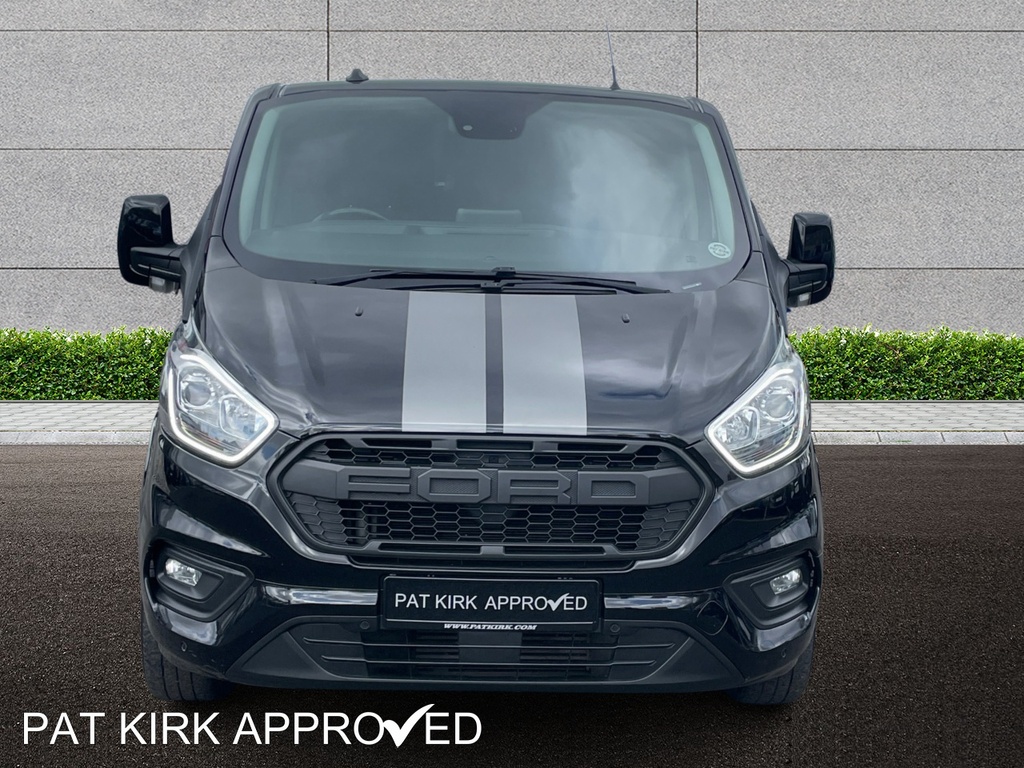 Ford Transit Custom 2.0 Ecoblue 130Ps Low Roof Dcab Limited Van AVZ6652 Black #5