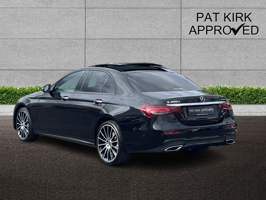 Mercedes-Benz E Class E400d 4Matic Amg Line Night Ed Prem 9G-tronic KM22OZL Black #2