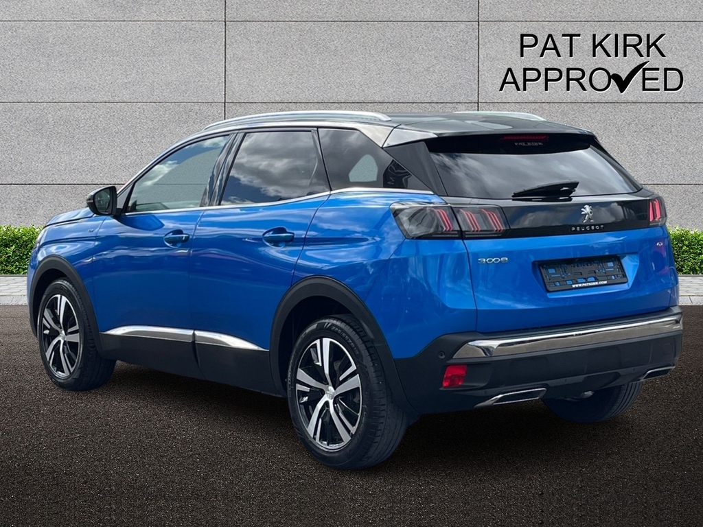 Peugeot 3008 1.2 Puretech Gt Eat8 LS72ZVL Blue #2