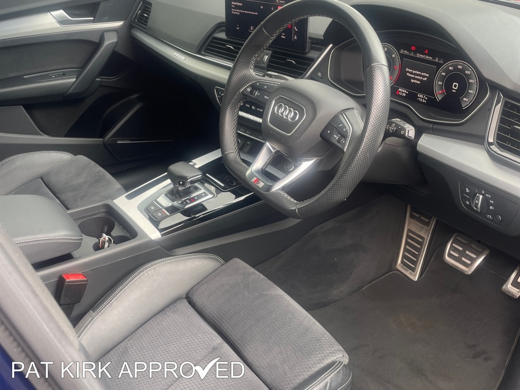 Audi Q5 40 Tdi Quattro S Line S Tronic Cs LV22XPN Blue #4