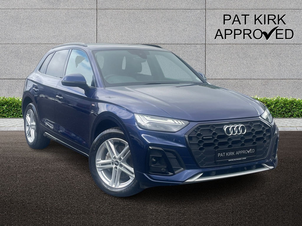Audi Q5 40 Tdi Quattro S Line S Tronic Cs Blue
