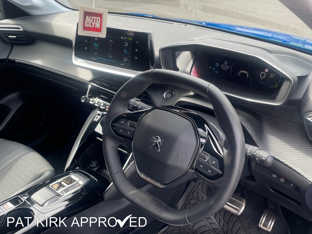 Peugeot e-208 100Kw Allure Premium 50Kwh Blue #4