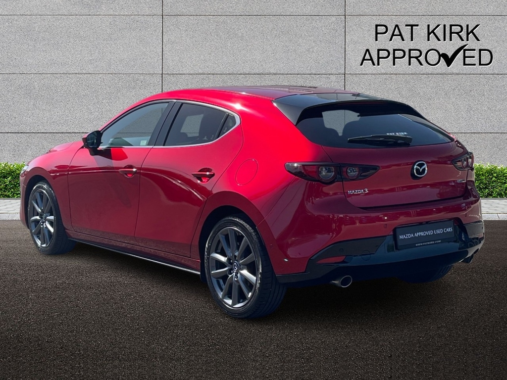 Mazda 3 2.0 E-skyactiv G Mhev Gt Sport Tech YHZ7422 Red #2