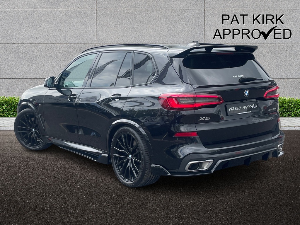 BMW X5 Xdrive30d M Sport 7 Seat Plus Pack PGZ6493 Black #2
