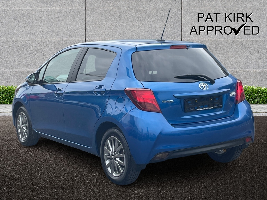 Toyota Yaris 1.33 Vvt-i Icon Cvt Blue #2