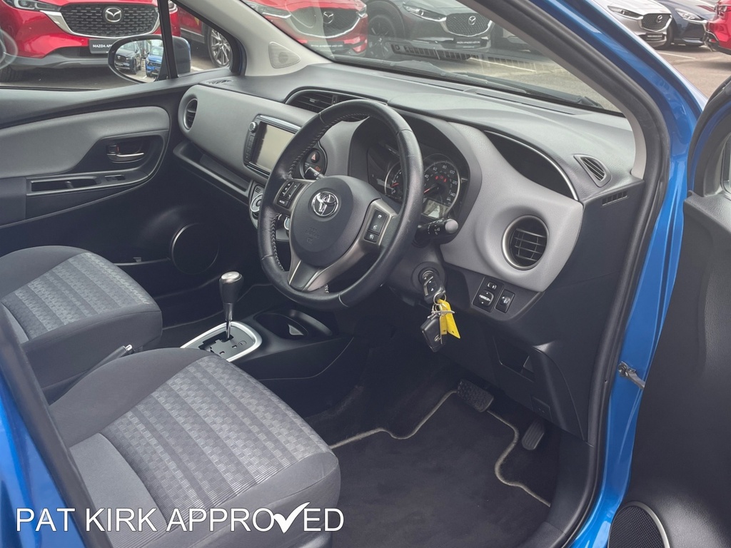 Toyota Yaris 1.33 Vvt-i Icon Cvt Blue #4