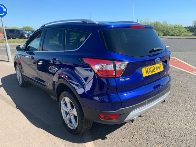 Ford Kuga 2018 2.0 Tdci Titanium Suv Euro WN18NWT Blue #4