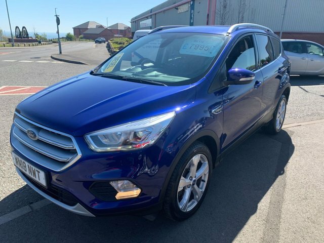 Ford Kuga 2018 2.0 Tdci Titanium Suv Euro WN18NWT Blue #3