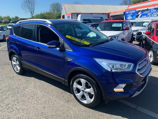 Ford Kuga 2018 2.0 Tdci Titanium Suv Euro Blue