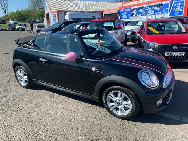 Mini Convertible 2013 1.6 One Convertible Euro 6 Black