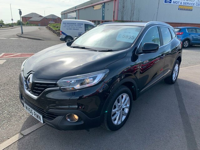Renault Kadjar 2016 1.5 Dci Dynamique Nav Suv E MV66RWN Black #3