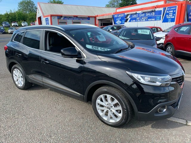 Renault Kadjar 2016 1.5 Dci Dynamique Nav Suv E Black