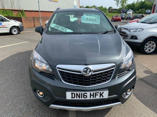 Vauxhall Mokka 2016 1.6 Cdti Exclusiv Suv 2Wd E DN16HFK Grey #2