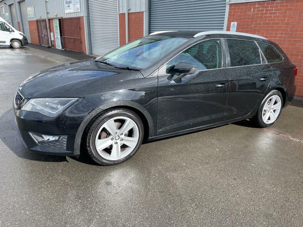 Seat Leon 2.0 Tdi Fr Sport Tourer Dsg Euro 6 Ss YS66XSP Black #5