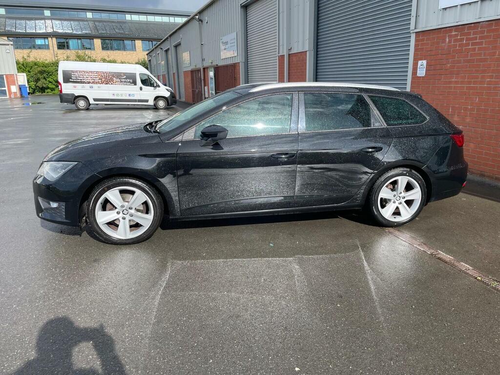Seat Leon 2.0 Tdi Fr Sport Tourer Dsg Euro 6 Ss YS66XSP Black #6