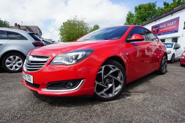 Vauxhall Insignia 2.0 Cdti Ecoflex Sri VX Line Nav Hatchback Die Red