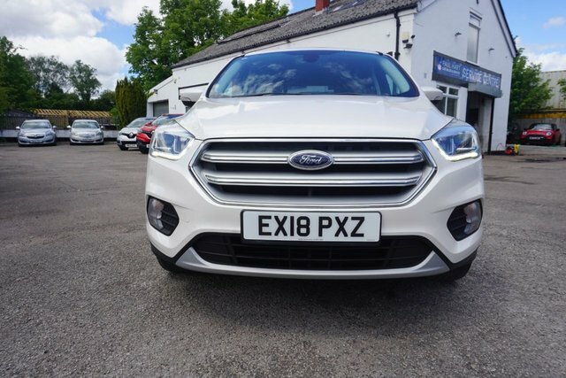 Ford Kuga 2.0 Tdci Titanium Suv Euro 6 S EX18PXZ White #2
