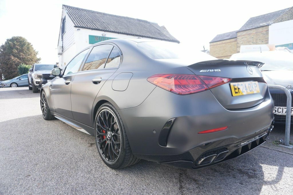 Mercedes-Benz C Class 2.0 C63 6.1Kwh Amg S E Performance Night Edition EF24OKP Black #4