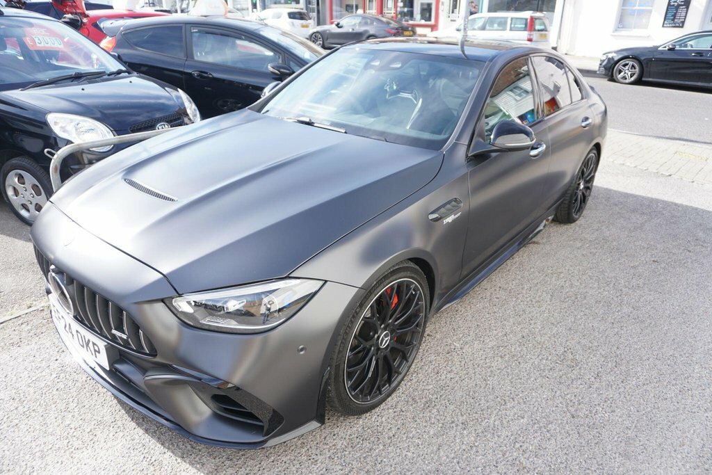 Mercedes-Benz C Class 2.0 C63 6.1Kwh Amg S E Performance Night Edition EF24OKP Black #2