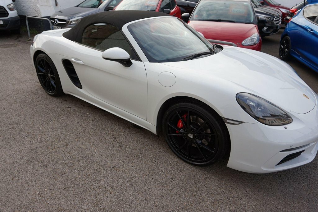 Porsche 718 Boxster 2.0T Pdk Euro 6 Ss White #5