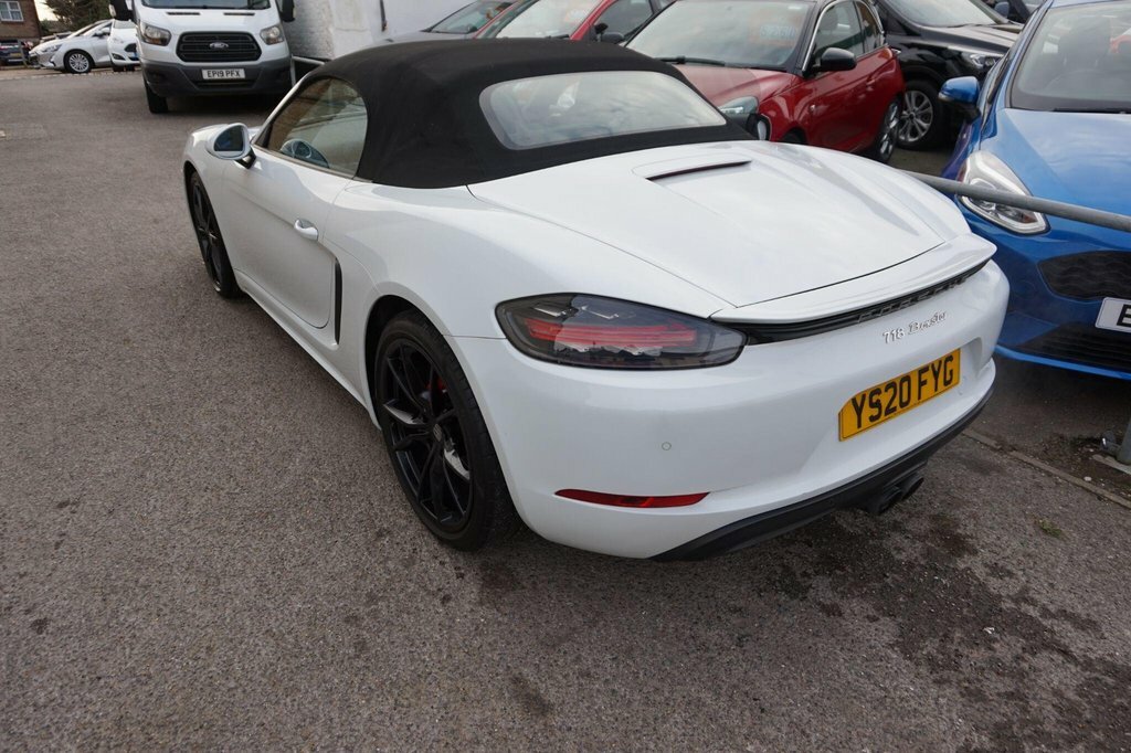Porsche 718 Boxster 2.0T Pdk Euro 6 Ss White #4