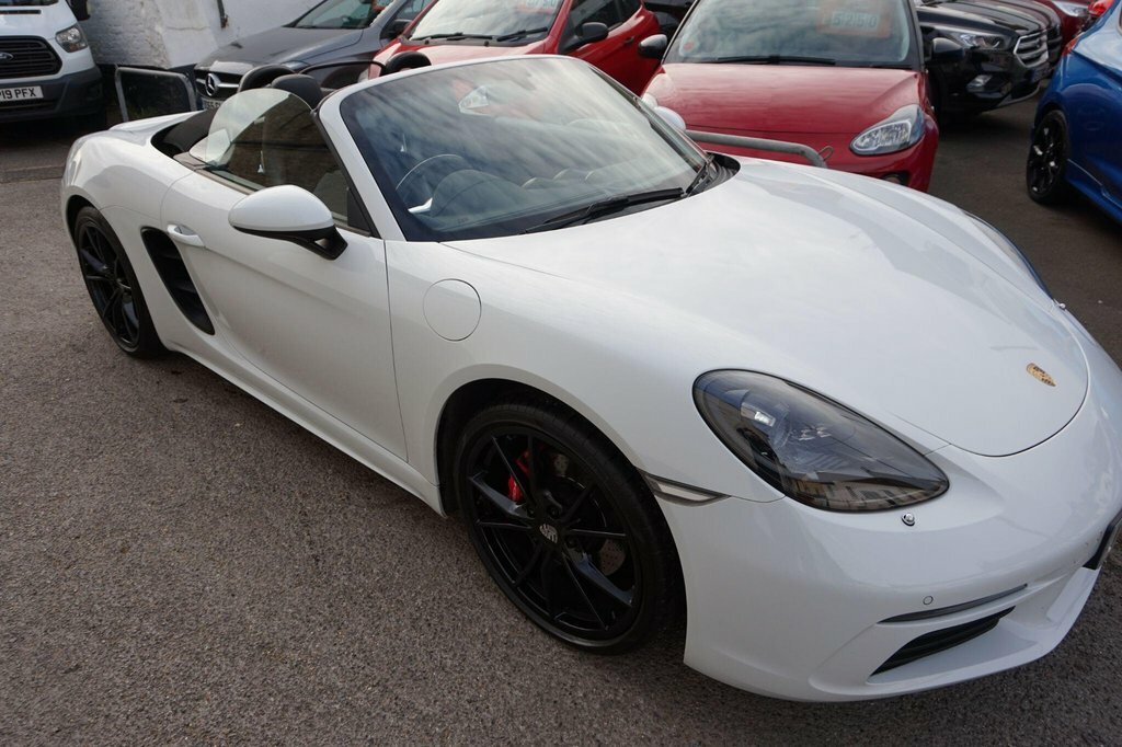Porsche 718 Boxster 2.0T Pdk Euro 6 Ss White