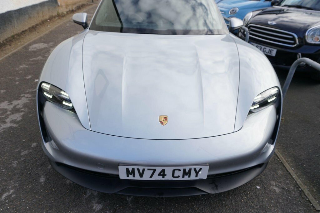 Porsche Taycan Performance 79.2Kwh 4S Sport Turismo 4Wd MV74CMY Silver #6