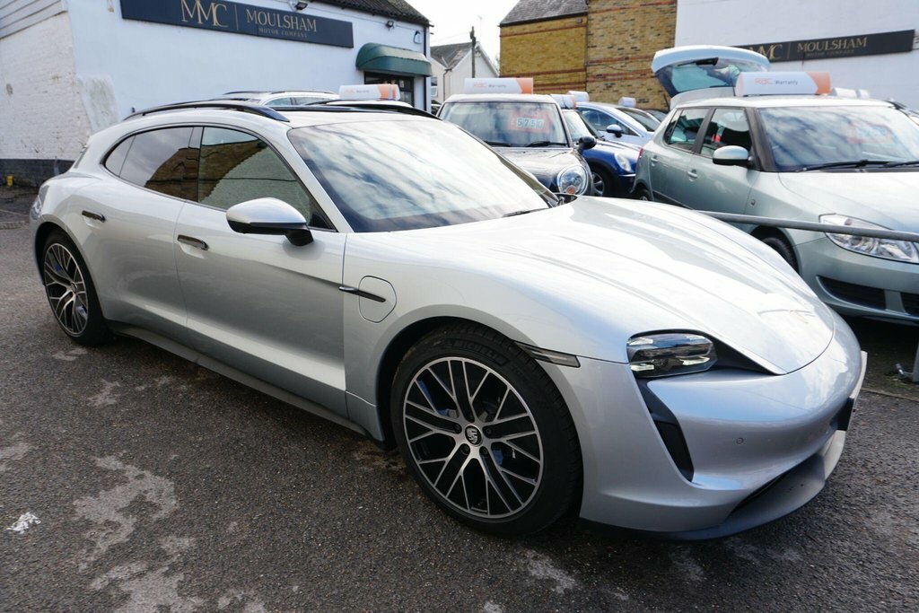 Porsche Taycan Performance 79.2Kwh 4S Sport Turismo 4Wd Silver