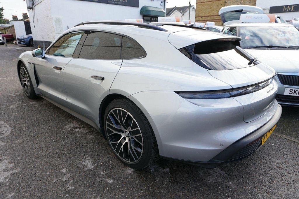 Porsche Taycan Performance 79.2Kwh 4S Sport Turismo 4Wd MV74CMY Silver #4