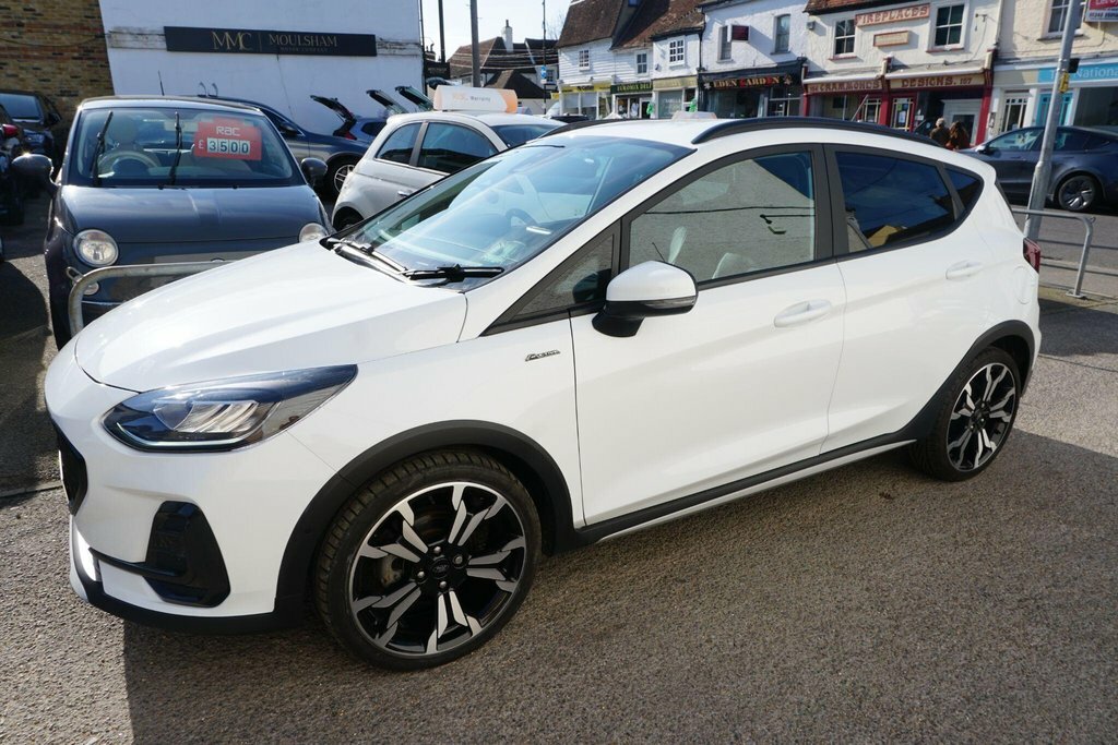 Ford Fiesta 1.0T Ecoboost Mhev Active X Edition Dct Euro 6 S NX72HZE White #3
