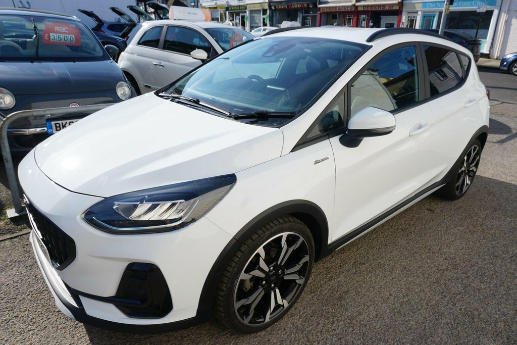 Ford Fiesta 1.0T Ecoboost Mhev Active X Edition Dct Euro 6 S NX72HZE White #6