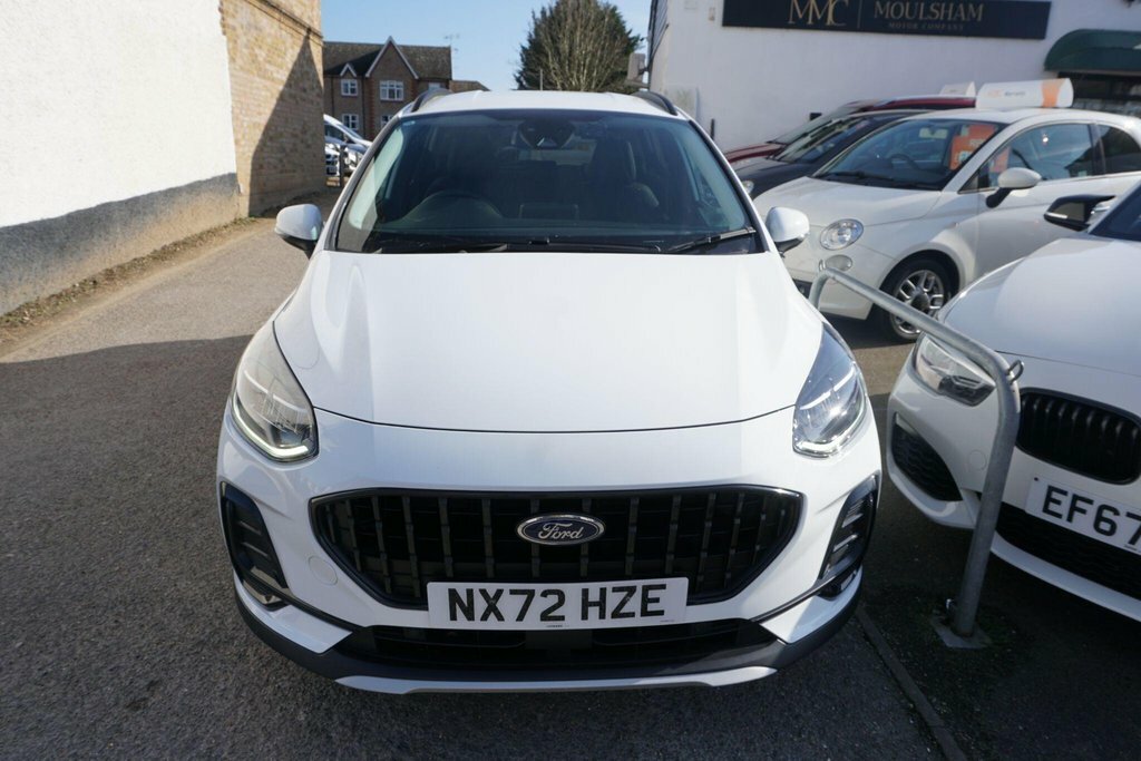 Ford Fiesta 1.0T Ecoboost Mhev Active X Edition Dct Euro 6 S NX72HZE White #2