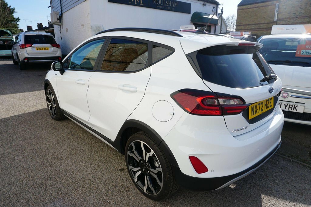 Ford Fiesta 1.0T Ecoboost Mhev Active X Edition Dct Euro 6 S NX72HZE White #4