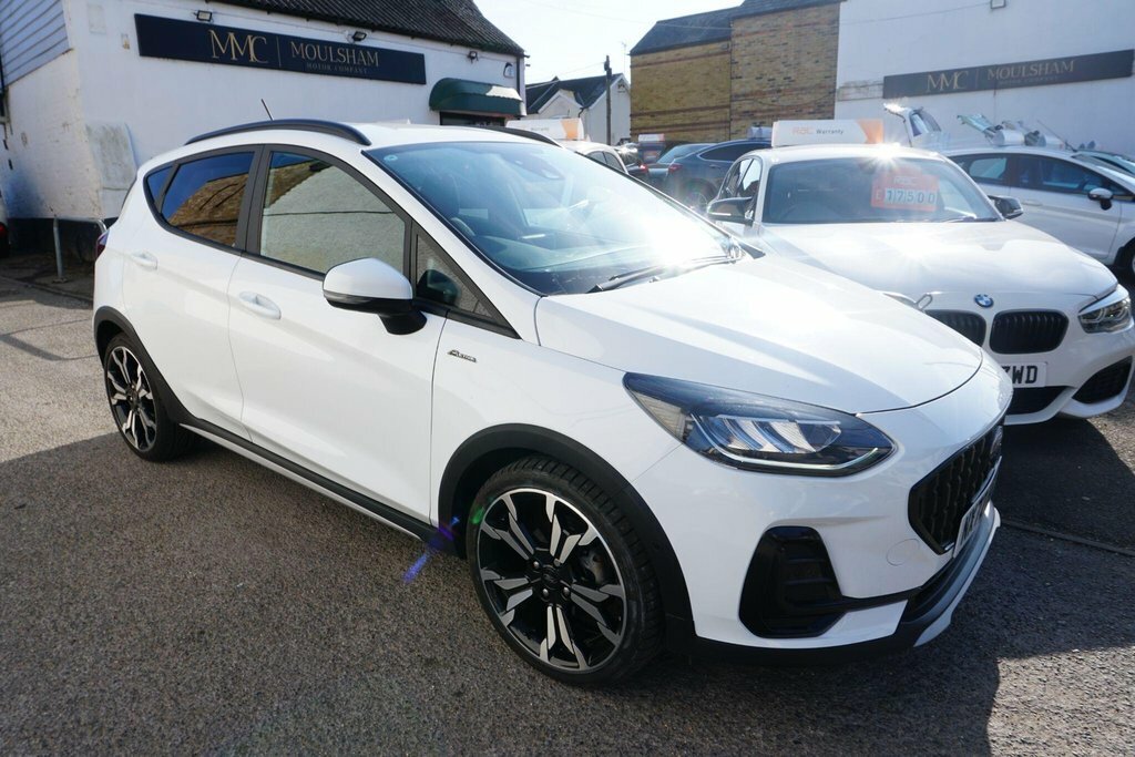 Ford Fiesta 1.0T Ecoboost Mhev Active X Edition Dct Euro 6 S NX72HZE White #5