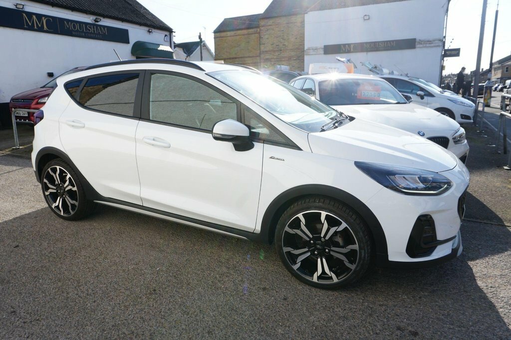 Ford Fiesta 1.0T Ecoboost Mhev Active X Edition Dct Euro 6 S White