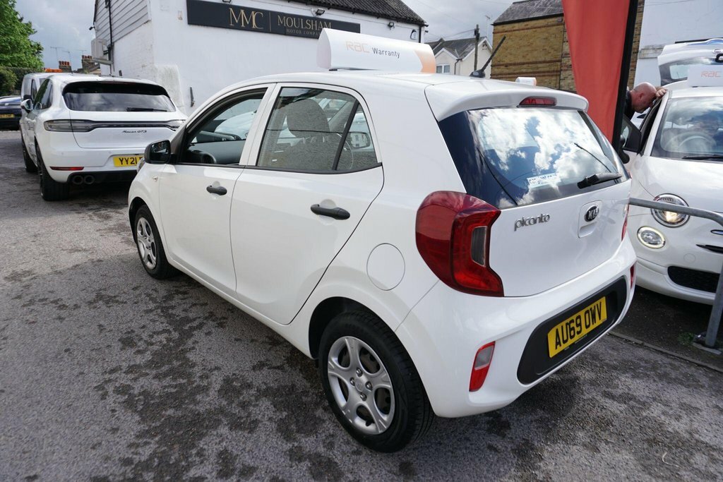 Kia Picanto 1.0 1 Euro 6 AU69OWV White #4